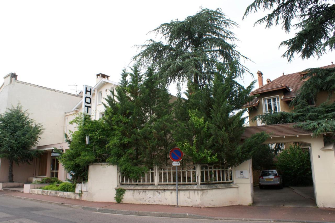 Hotel Le Lyon Bron Exterior foto