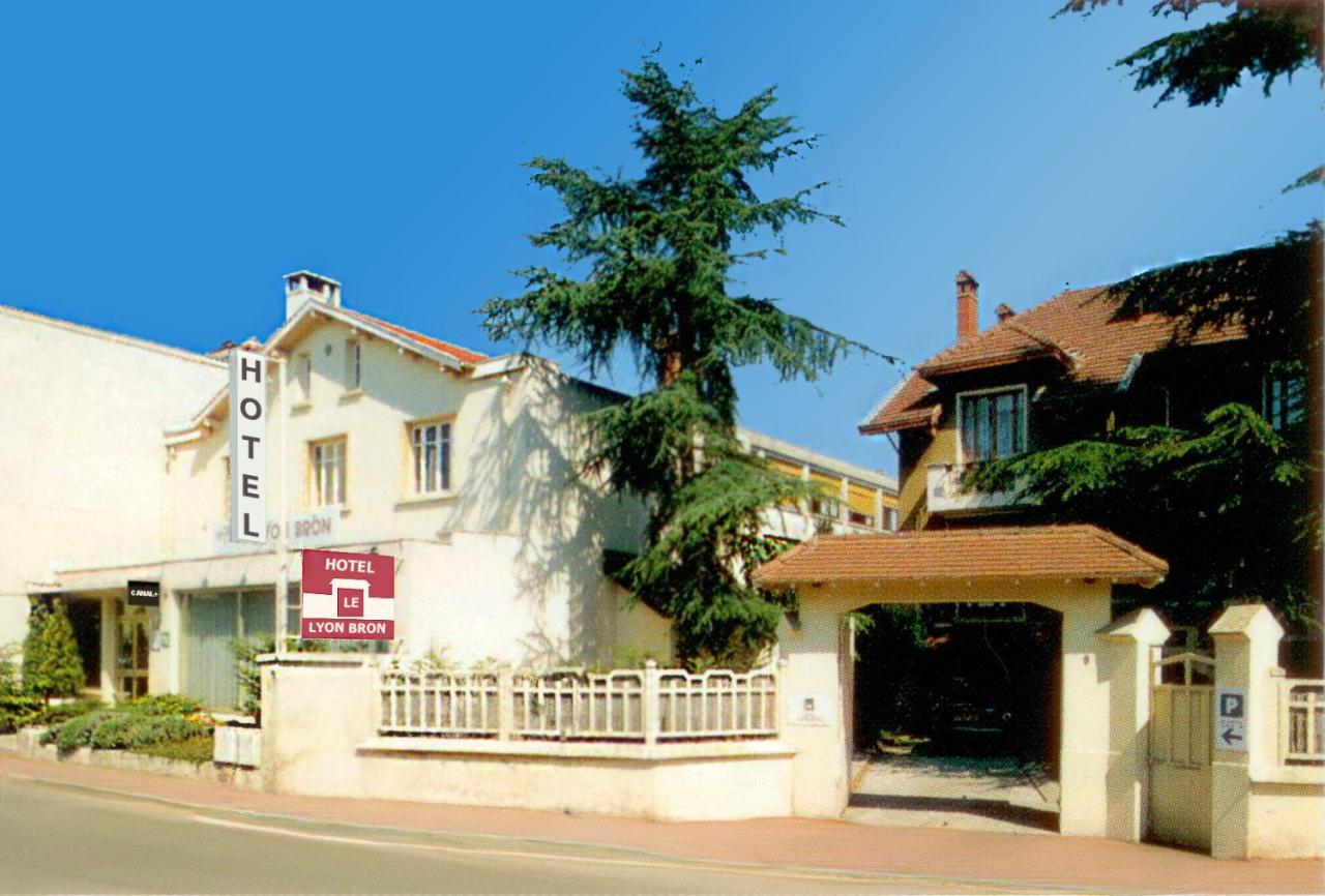 Hotel Le Lyon Bron Exterior foto